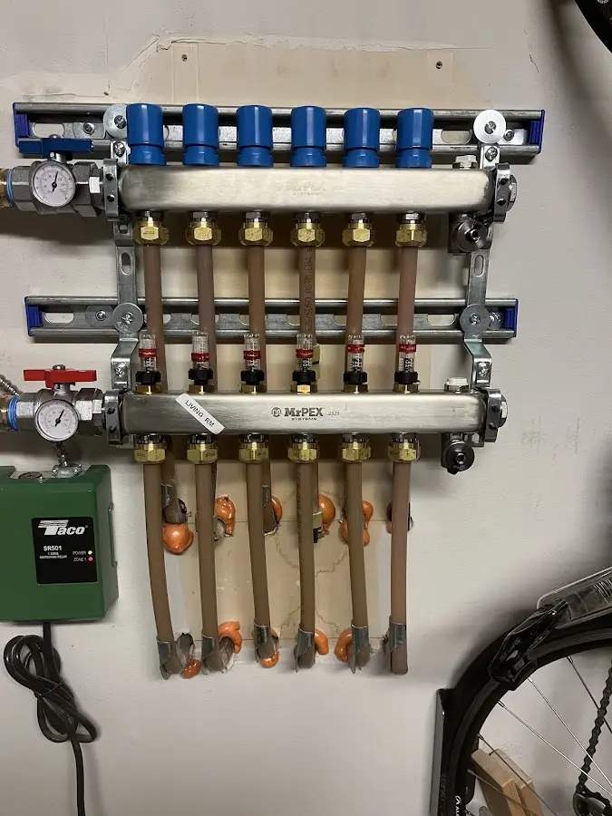 Plumber performing Leak Detection at a residential property in Hickory Hills